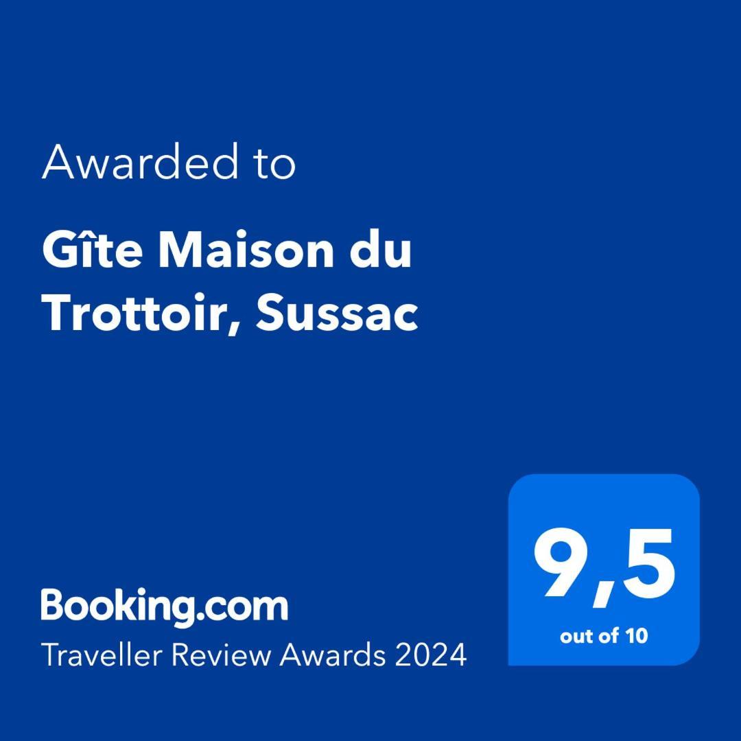 Gite Maison Du Trottoir, Sussac Экстерьер фото