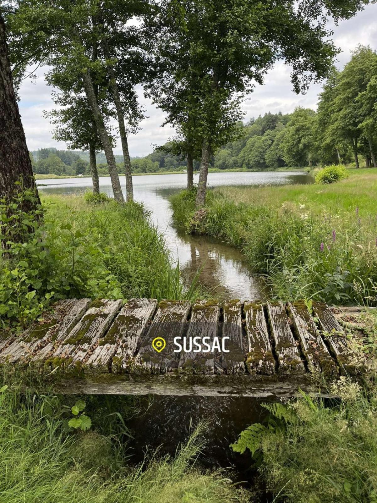 Gite Maison Du Trottoir, Sussac Экстерьер фото